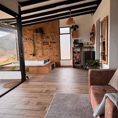 Glamping La Luna Mirador Jarana Villa De Leyva Exterior foto